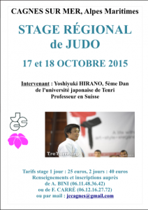 Dojo Antipolis Valbonne : Stage Hirano 2015